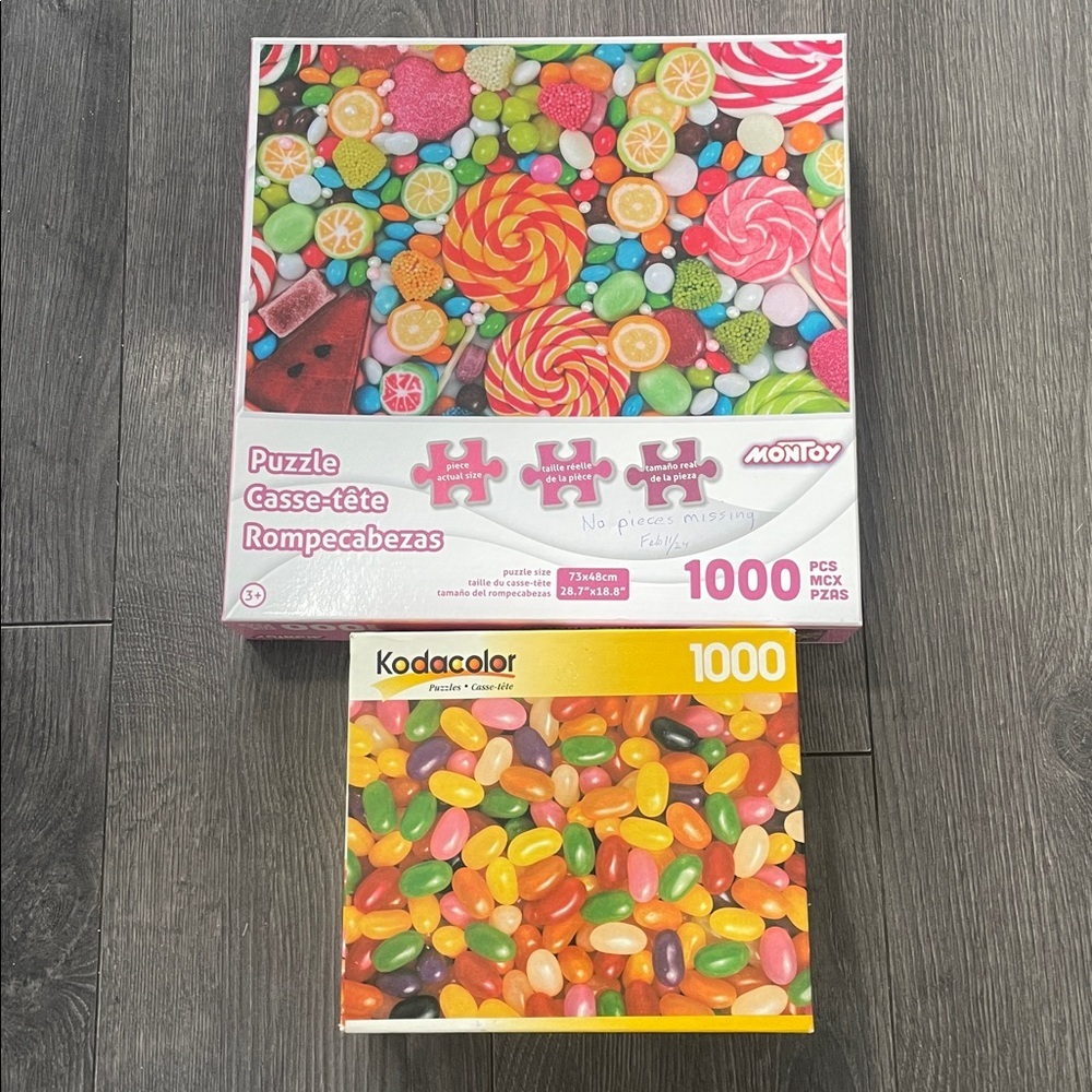 MONTOY & Kodacolor Candy puzzles 1000 pieces